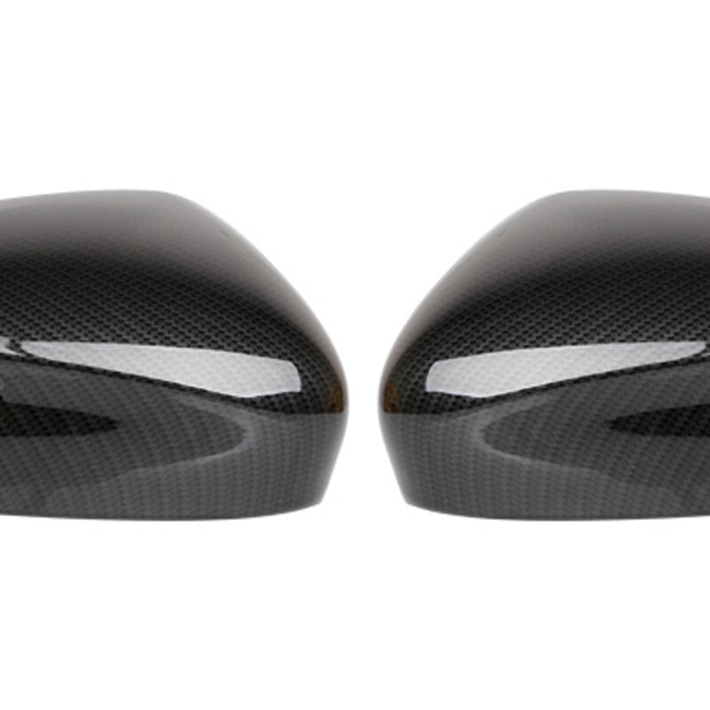 Pour Mazda CX3 CX-3 en fibre de carbone rétroviseur revêtement d'habillage voiture style accessoires 2 pièces