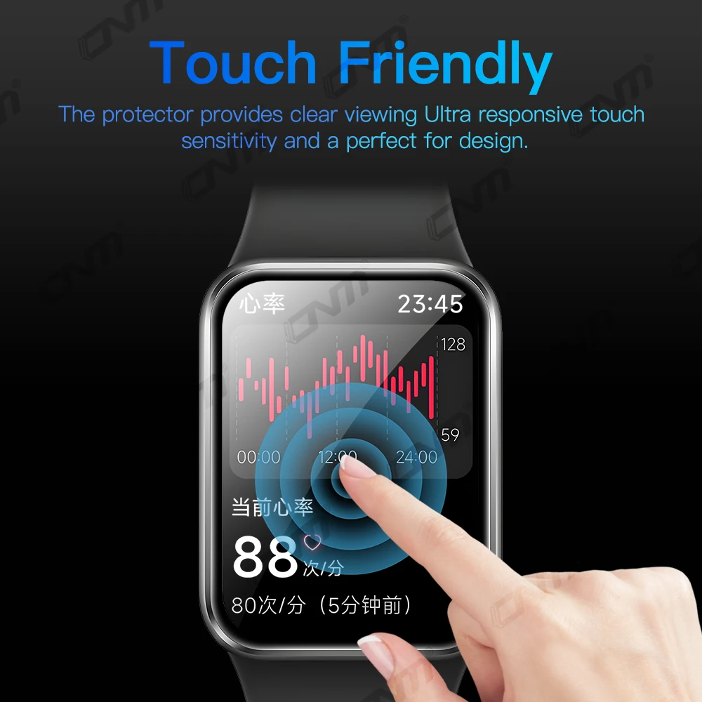 5D Protective Film for Xiaomi Mi Band 9 Pro Screen Protector Anti-scratch Soft Film MiBand 9 Pro Accessories (Not Glass)