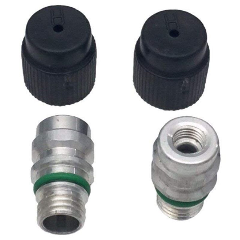 (5 Count) M12x1.5 Male High Side A/C Charge Port Valve Includes Caps For MT0105,800-955, 59946,GM 52458184, 15-5438: Default Title