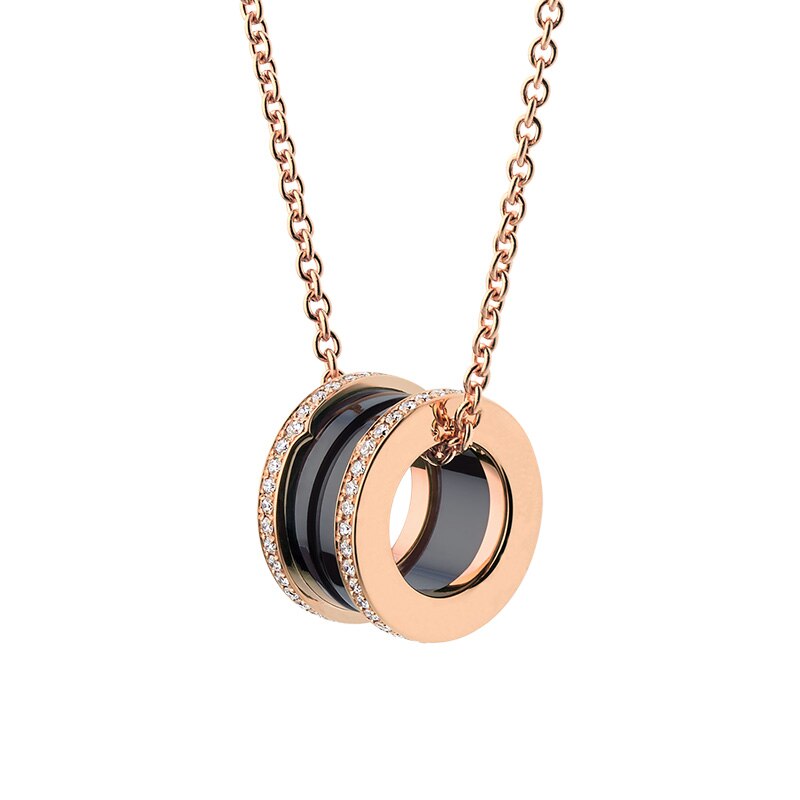 Original Brand Necklace Thin Waist Ceramic Necklace Female Spring Necklace Luxury Jewelry Christmas: F