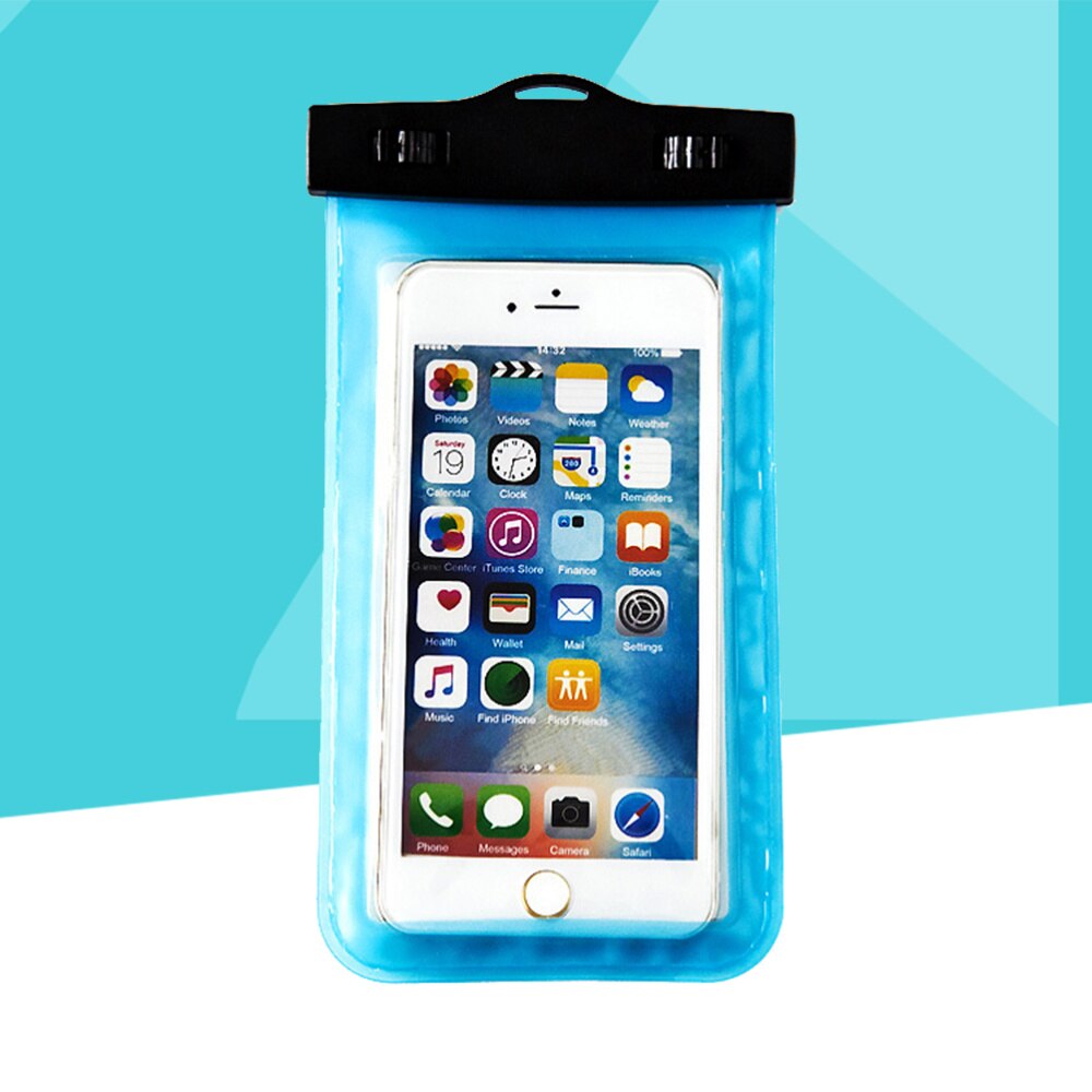 Universal Waterproof Phone Pouch with Sensitive and Transparent TPU Screen WaterProof Snowproof Shockproof Cell Phone