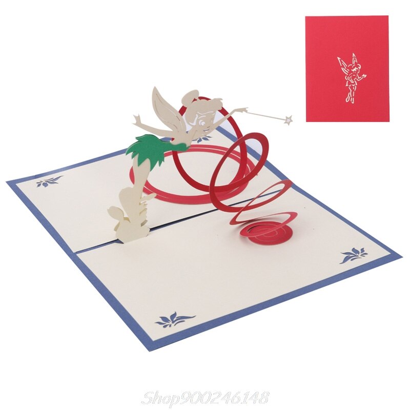 25 Styles 3D Pop UP Greeting Card Cat Box Animal Christmas Thanksgiving Birthday Handmade Jy16 20: 16