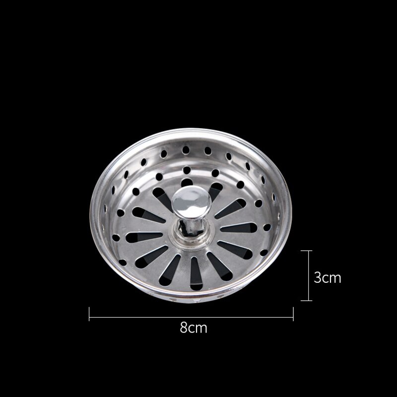 114MM Gold Sink Afval Kit, Roestvrij Staal en PVC Aanrecht Mand Zeef Plug Mand Afval G1½
