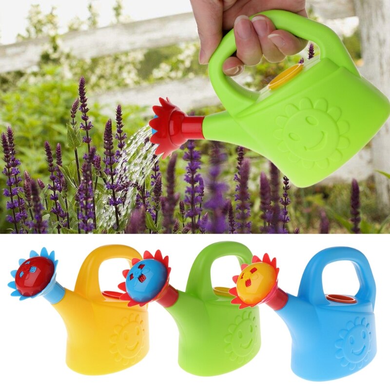 Leuke Cartoon Huis Tuin Gieter Fles Sprinkler Kids Beach Bad Speelgoed Baby Bad Speelgoed Gieter Pot
