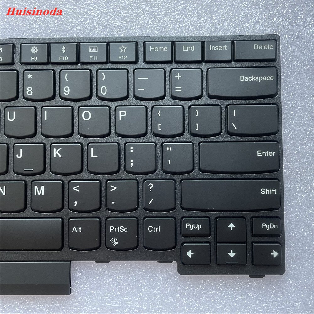 Original US English Backlit Keyboard Black for Lenovo ThinkPad T490s T490s T14s Gen 1 Backlight Teclado 02HM280 02HM208
