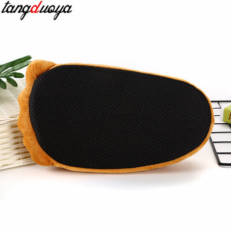 Kobiety mężczyźni pantofle pluszowe duże stopy kreatywne mężczyźni i kobiety kapcie dom zimowy buty śmieszne domowe miękkie buty kapcie z bawełny