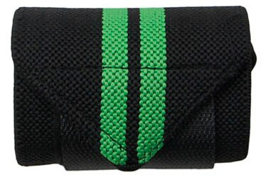Correa para levantamiento de peso, brazalete de vendaje para muñeca deportiva para gimnasio, Fitness: BlackGreen