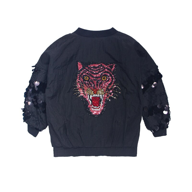 Kids Jas Baseball Jack Kleding Voor Meisjes Jongens Jas Cartoon Tijger Vlucht jas Herfst Winter Kinderen Bovenkleding Kinderkleding