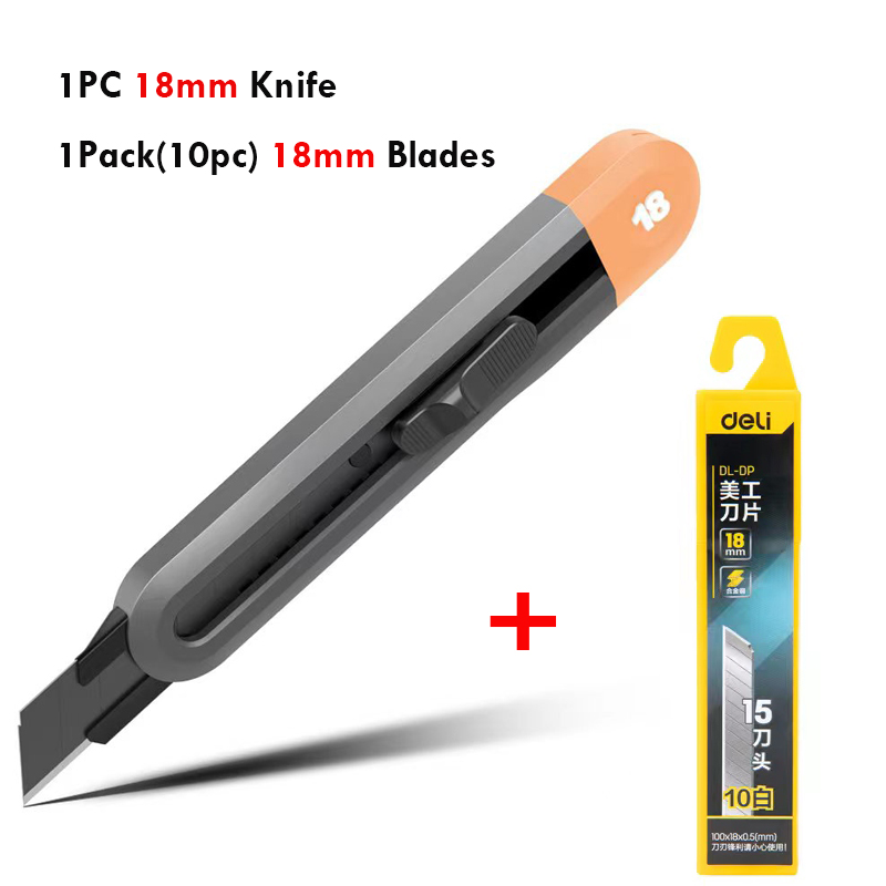 Delikatessen 3-teiliges einstellen Allzweckmesser Kunstschnitzmesser Cutter Schulbedarf Schnittwerkzeuge Tapete Briefpapier Expressversand Sicheres Messer: Freier Raum