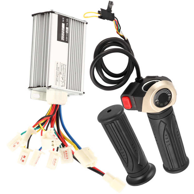 E‑bike Controller Set E‑bike Borstelloze Motor Controller Set Scooter 48V 1000W Controller En Draaien Handgrepen