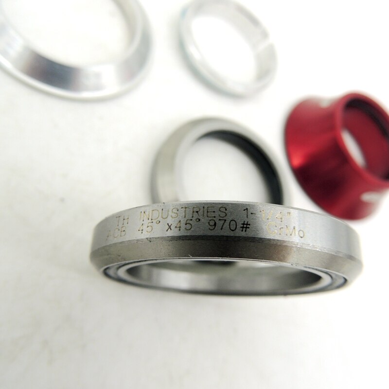 Bicycle Internal Bearing Headset 41mm Bike Headset for Standard Straight Tube 28.6mm Bike Front Fork