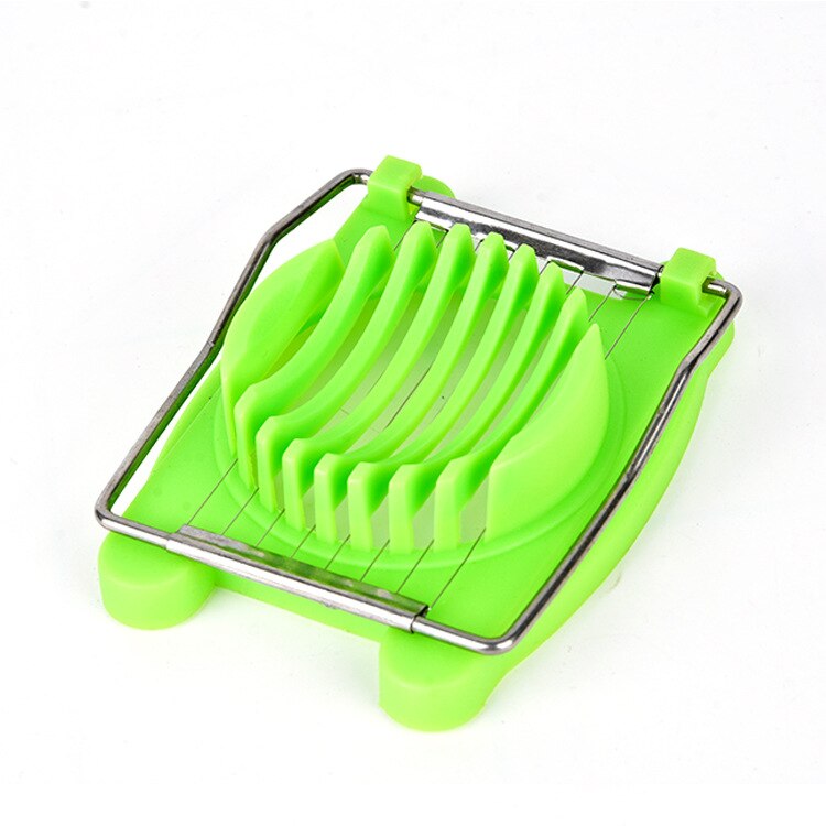 Stainless Steel Boiled Egg Slicer Cutter Mushroom Tomato Kitchen Chopper handle wire boiled egg slicer kitchen tool