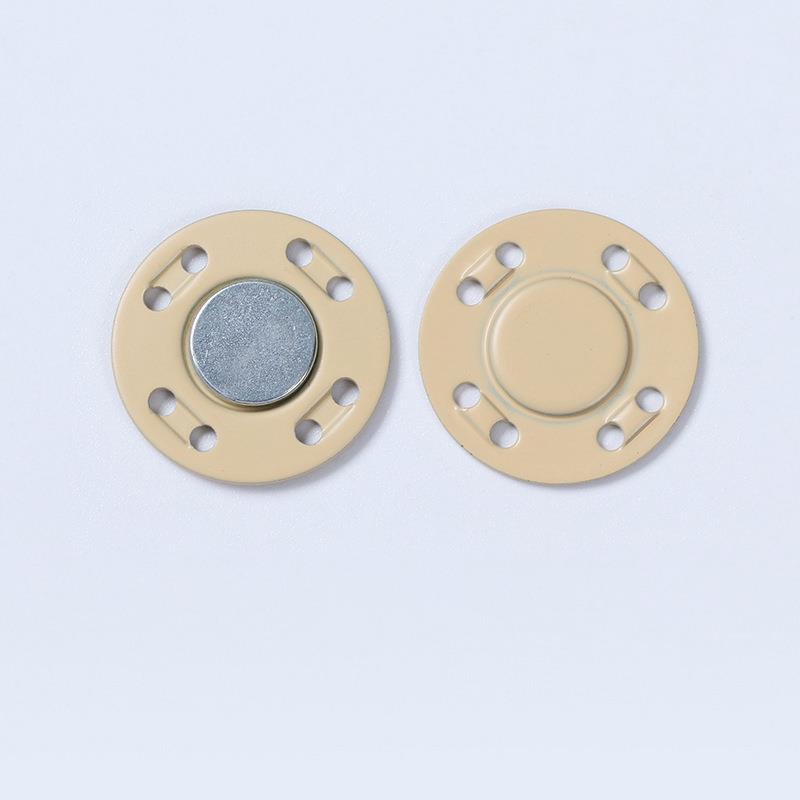 A pair Magnet Buttons Sewing Supplies Magnetic Clothing Invisible Magnet Buttons Metal Buttons Handmade DIY Clothing Decoration: 10 / 12.5mm