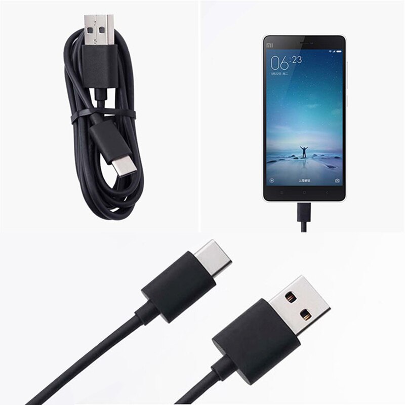 XIAOMI USB Type C câble de charge rapide 120CM fil de charge rapide pour Mi 9 6 5 5S 5C 5X Plus 4C 4S MIX MIX2 MAX2 NOTE 2 3 Redmi pro