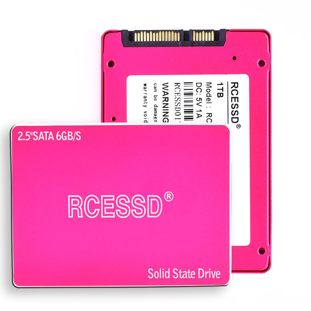 RCESSD metal 512GB /256GB /128GB Hard Disk Disk Optical Disk Solid State Disk 2.5 Inch Laptop Desktop Built-in SSD 120gb 240gb