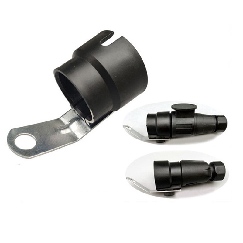 Trailer Plug Bracket Trailer Connector Bracket Trailer Plug Adapter 7Pin/13Pin Trailer Plug Bracket For RV Trailer UTV