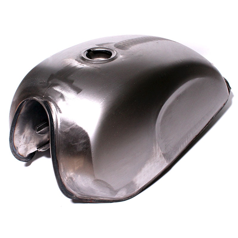 Unpainted Universal Motorcycle 9L Gas Fuel Tank Oil Box Raw Bare Metal Cafe Racer Scrambler For CFMOTO Mandrill