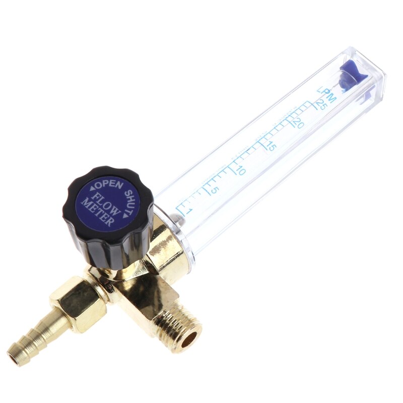 7mm Argon Flow Meter 1/4PT 0.35 MPA Flow Meter CO2 Kooldioxide Drukregelaar Regulator Valve Flowmeter