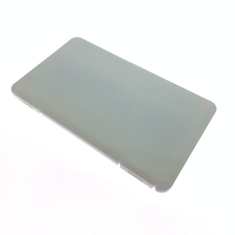 Maske Lagerung Kasten Bunte Karikatur Atemschutz Lagerung Kasten schnappen-auf Tragbare Maske Halfter Verdicken Modell: Weiß