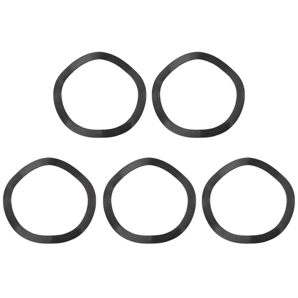 5PCS Bike BB30 PF30 BB386 Bottom Bracket Adjust Washers MTB Road Bicycle Crankset Washer 24mm 30mm BB Crank Spacer: black