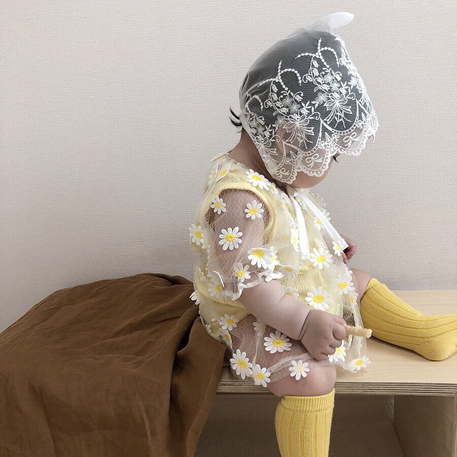 0-24m flicka kläder spets blommiga solskydd kläder tunna andas luftkonditionering barn jacka kappa soldräkt: 090 blommor / 24m