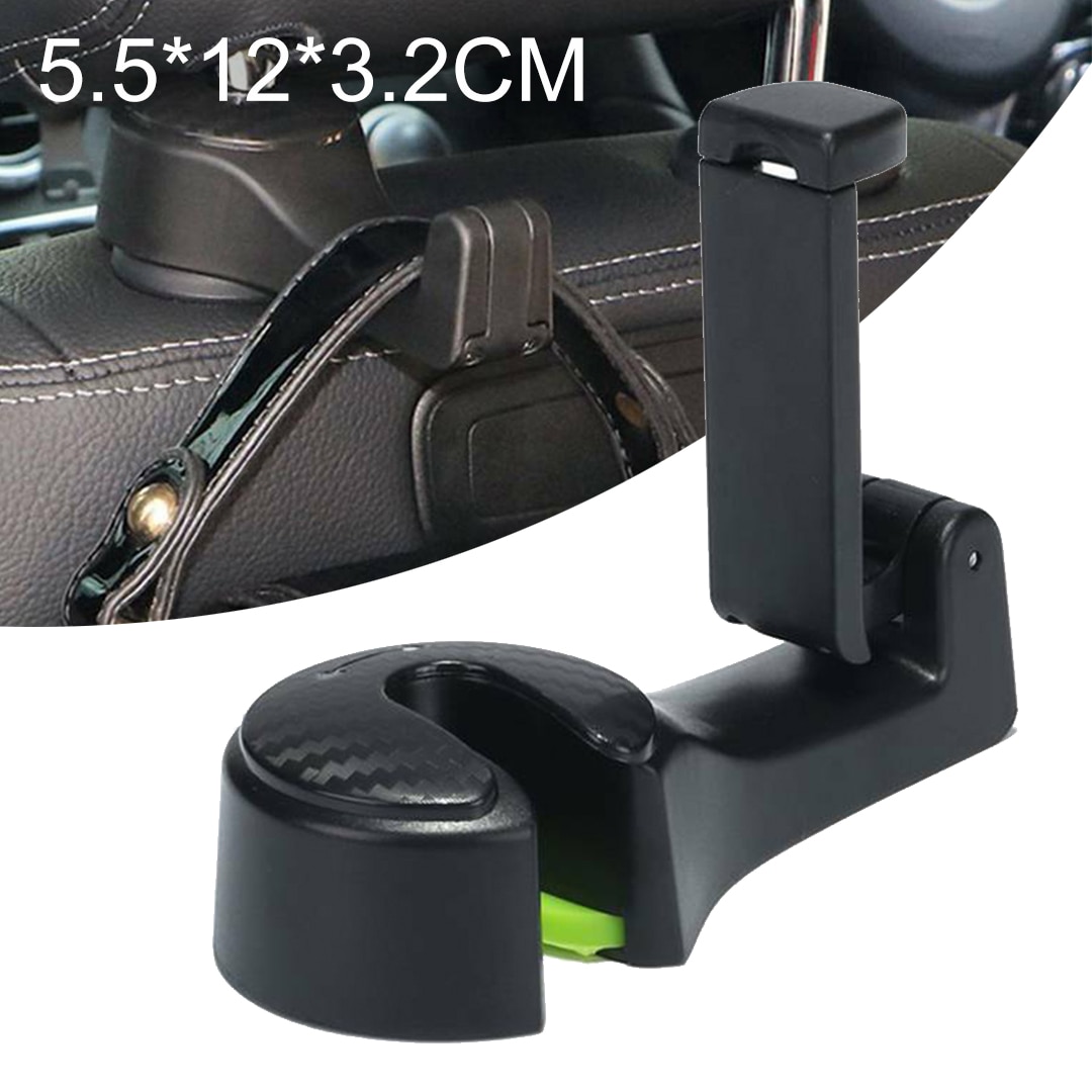 Universal 1pc bilbarnstol surfplatta fäste nackstöd krokar med telefonhållare baksäte för stöd mobil sits barn klipp stativfäste