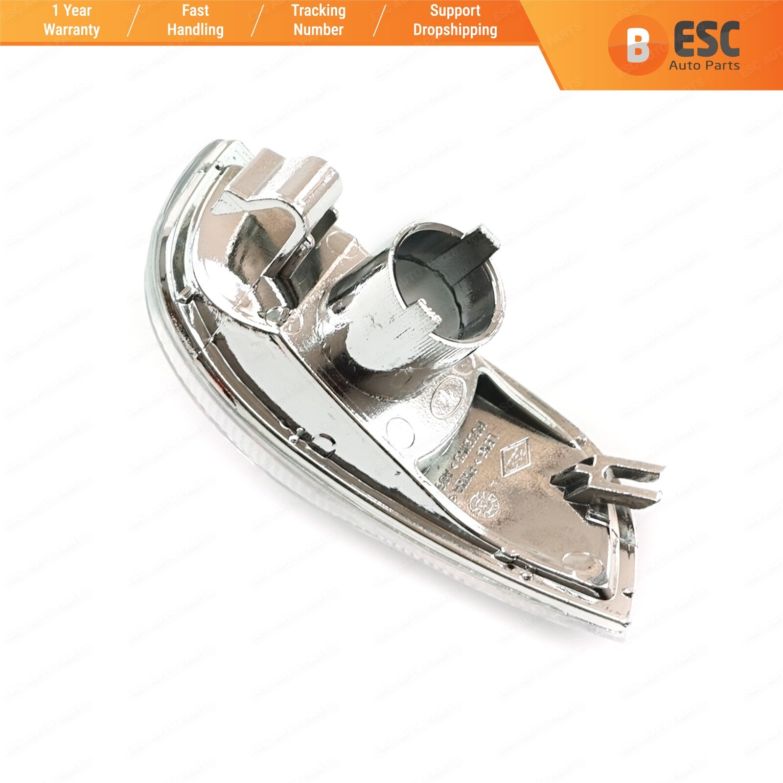 ESC Auto Teile ESP626-1 Seite Spiegel Anzeige Verknüpfungen Objektiv 261653175R für Renault Symbol MK3 Logan Sandero MK2 Schiff Aus Der Türkei