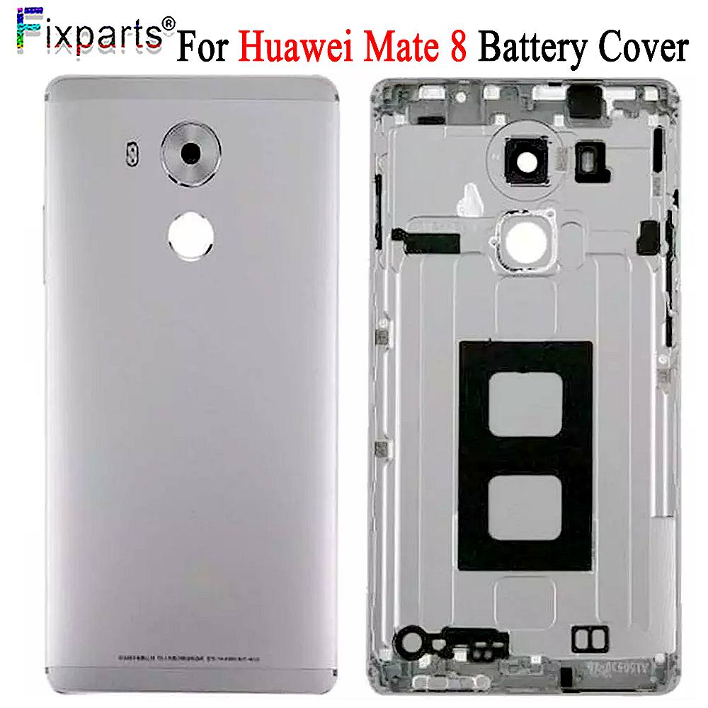 Originele Achterkant Voor Huawei Ascend Mate8 Mate 8 Batterij Behuizing Cover Vervangende Onderdelen + Camera Lens + Volume Power knoppen