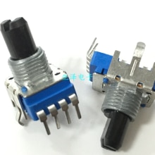 Rk11k 4-pin single potentiometer b10k shaft length 13mm power amplifier 4-pin B103 volume potentiometer