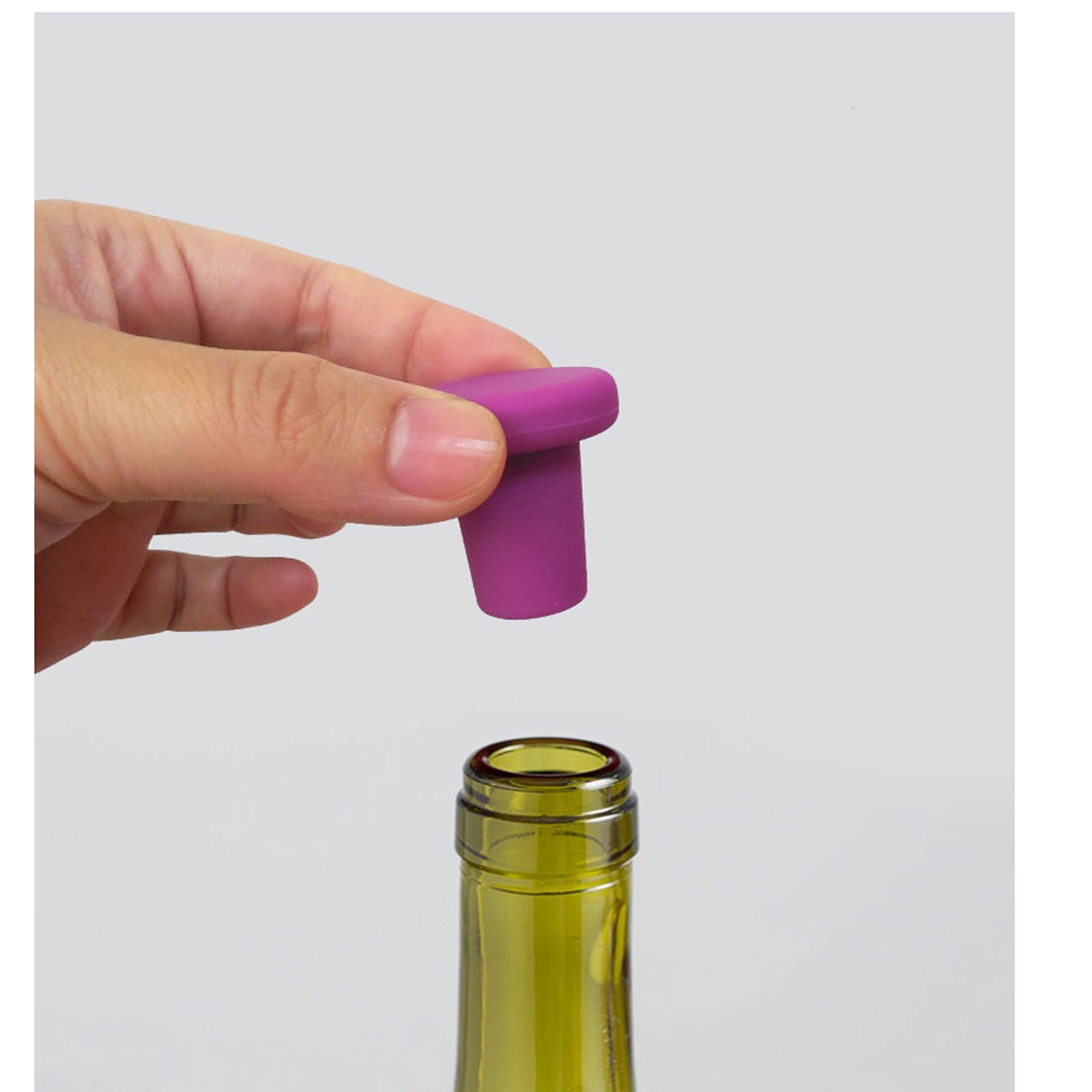 Fresh Wine Bottle Cap Silicone Wine Bottle Caps Fresh Wine Bottle Cap Sealing Wine Bottle Stoppers Accessories