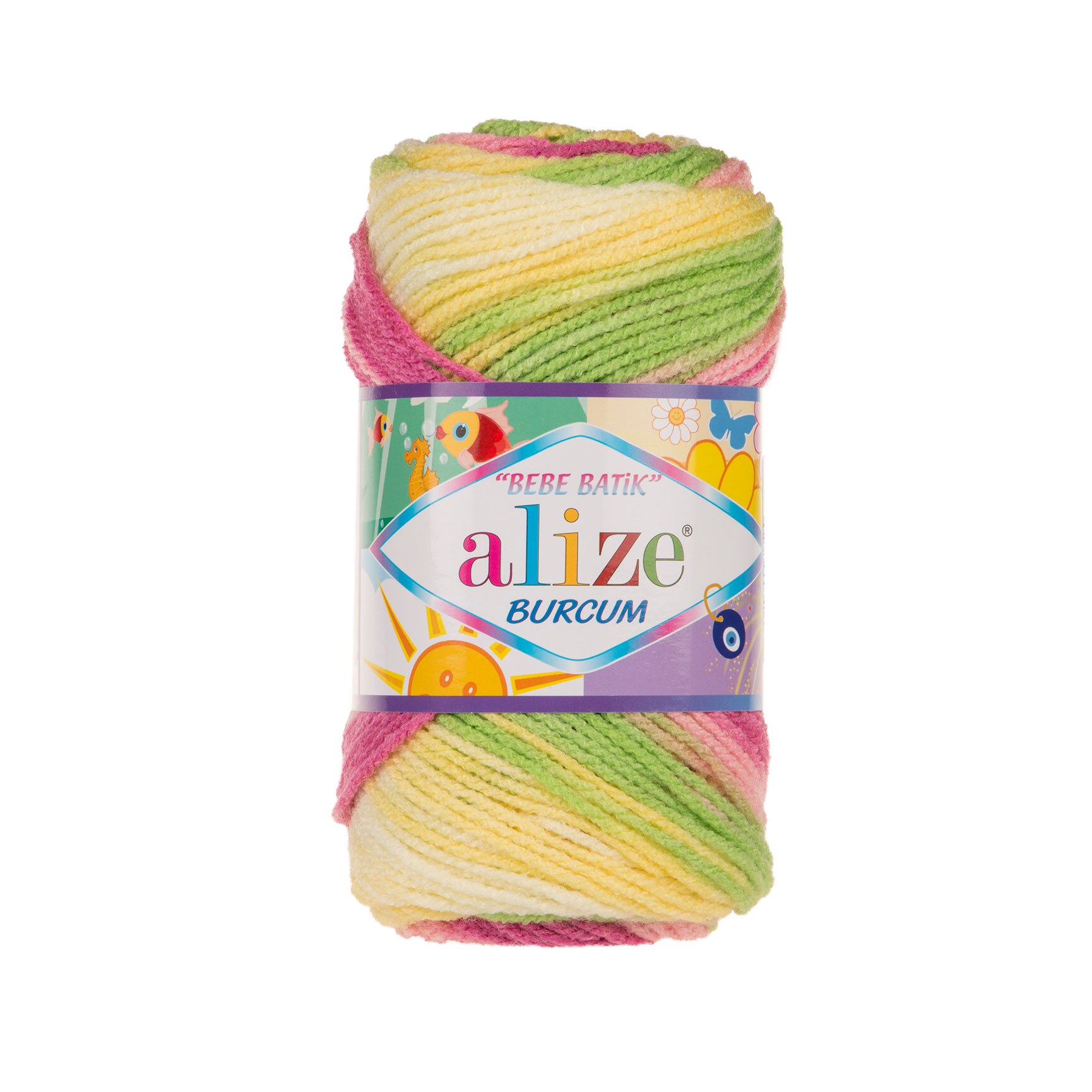 Bebe Batik Alize Bush Breien Garen Doe-Het-zelf Baby Hand Breien Garen 100 Gr 210 M Gekleurde garen 1st Klasse Premium: 2613