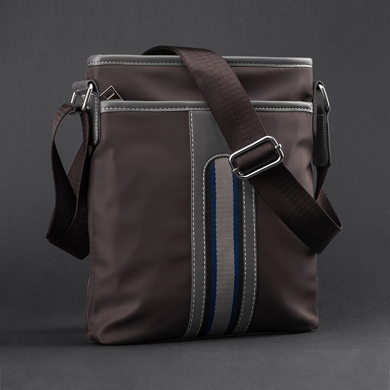 Moderna casual män tyg portfölj enkla trendiga studenter college axelväska bolso utsökta arbetsväskor bolso hombre  c109