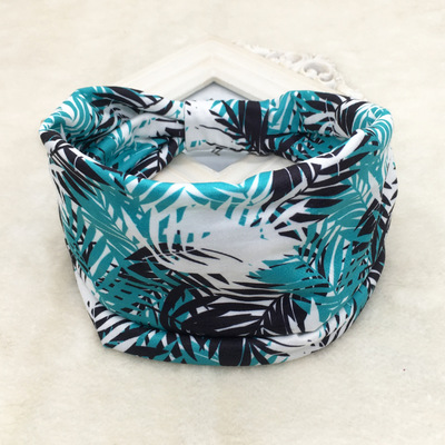 Cotton Yoga Sport Hair Bands Gym Fitness Sweatband Tennis Basketball Sport Safety Accessories Outdoor Running Headband: green