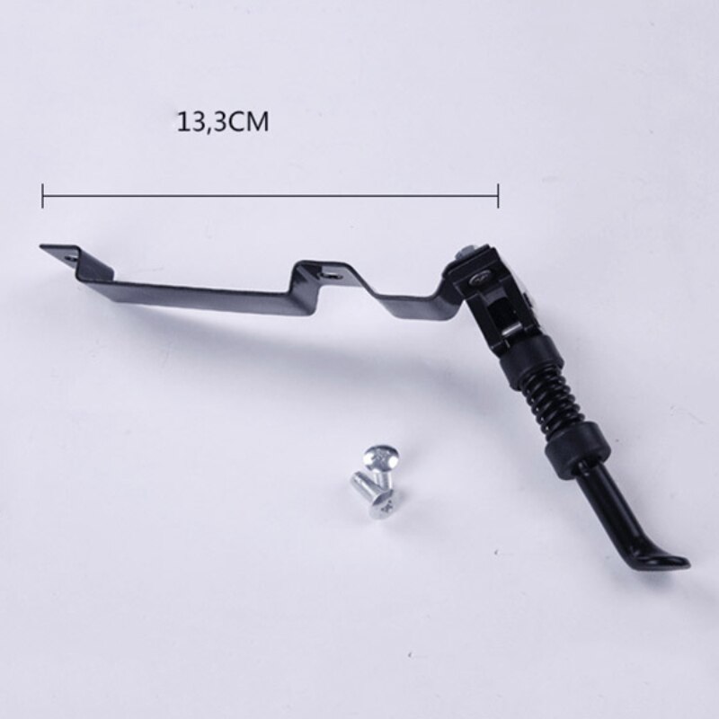 Balans auto scooter aluminiumlegering dikke standaard parkeerstandaard beugel met schroef zwarte balans auto accessoires voetsteun