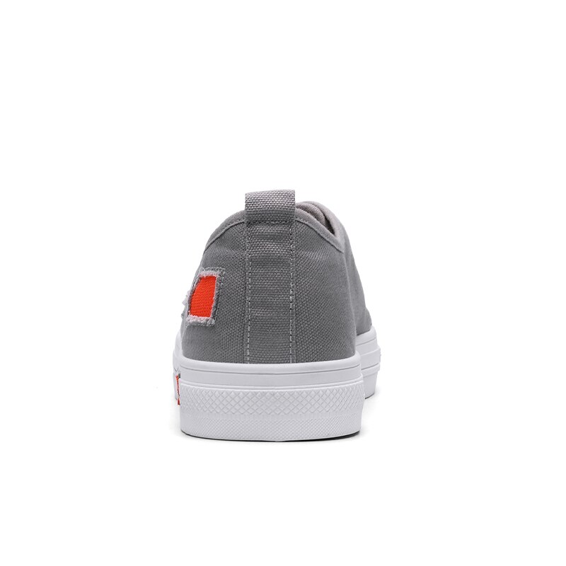 Men Canvas Sneakers white men shoes Men's casual shoes Breathable canvas shoes men Non-Leather Casual Shoes Flat 38