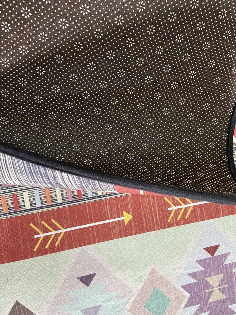 Persian Style Area Rugs Luxury Red Flower Printed Large Carpets for Living Room Bedroom Decor Tapete Kitchen Anti-Slip Floor Mat