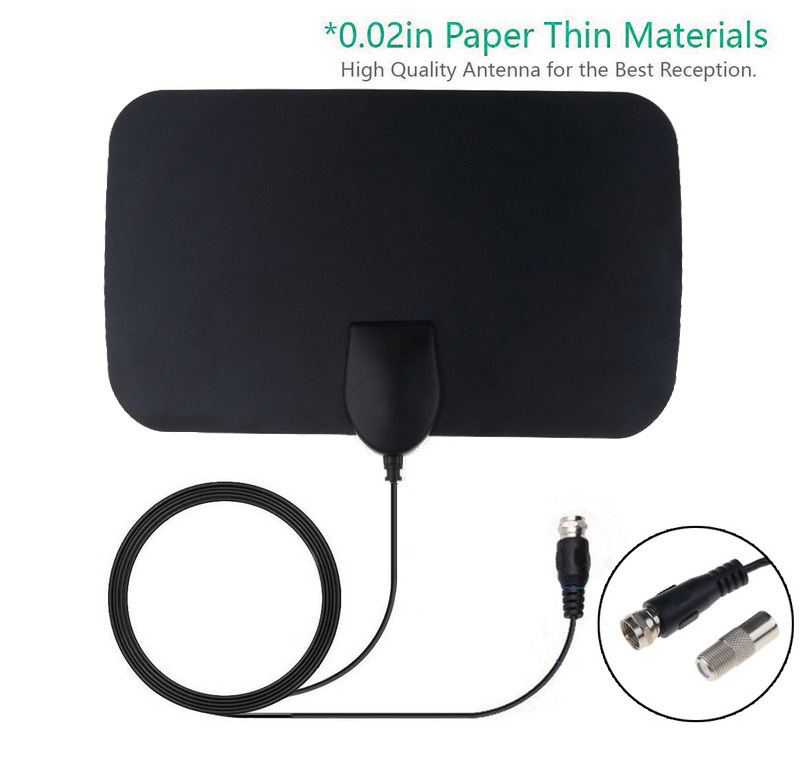 4K TV Antenna Indoor for All Digital 4K HD TV 30DB High Gain Booster HD for RV Indoor Antenna Outdoor Global HDTV Free Channel
