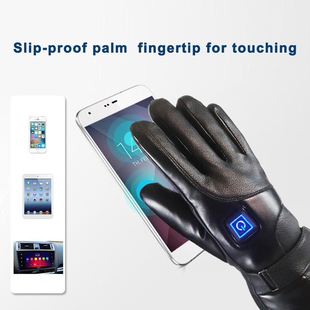 Gants Chauffants USB Pour Moto Et Extérieur - Imperméables, Antidérapants, Compatibles écran Tactile, Tailles M/XL
