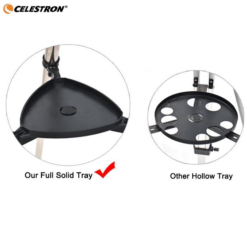 Celestron Tripod Accessory Tray AstroMaster Series Dedicated Astronomical Telescope Triangle Tray