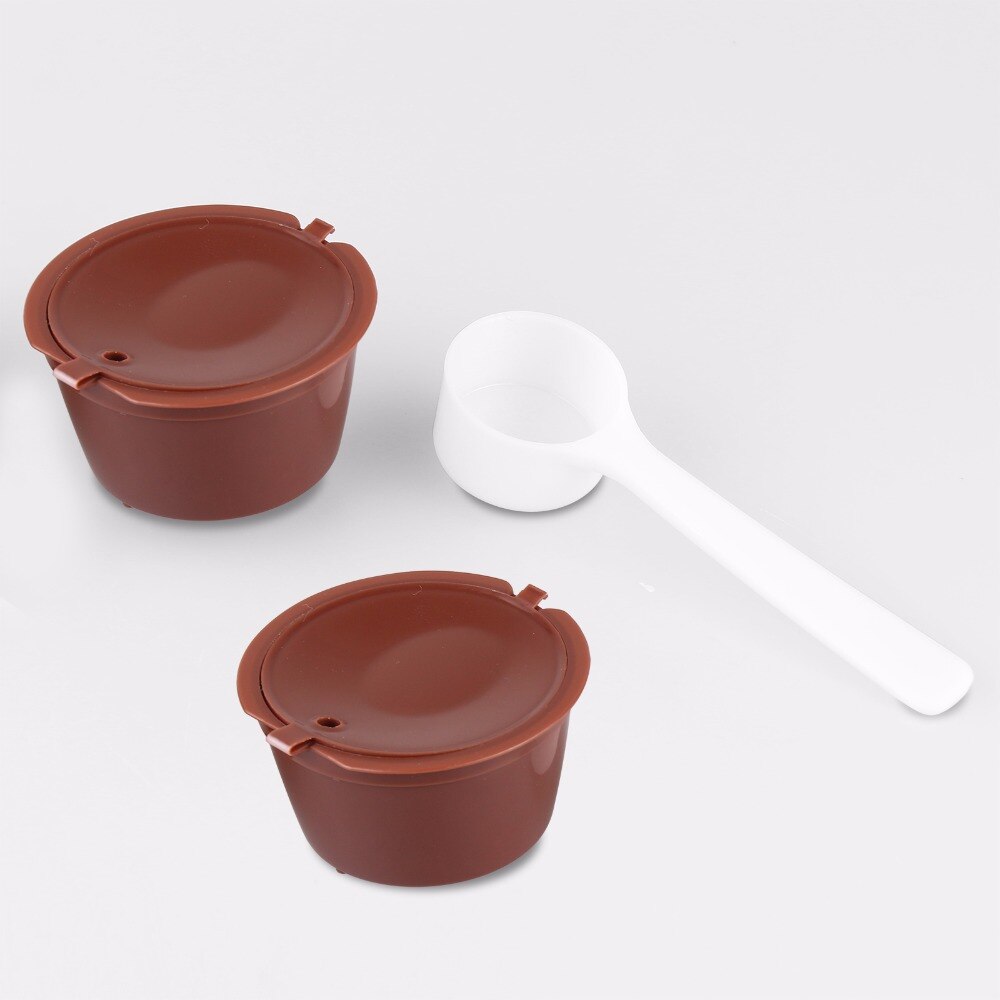 LemonBest 2pcs Refillable Dolce Gusto coffee Capsule Dolce Gusto Reusable Capsule Dolce Gusto Capsule Dolce Gusto Refill