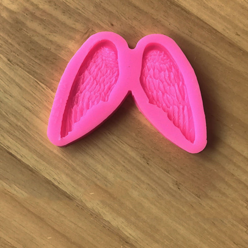Silicone 3D Wing Mold Form Arts Craft Carving Pottery Ceramic Tool Handmade Clay Tools: Type 2