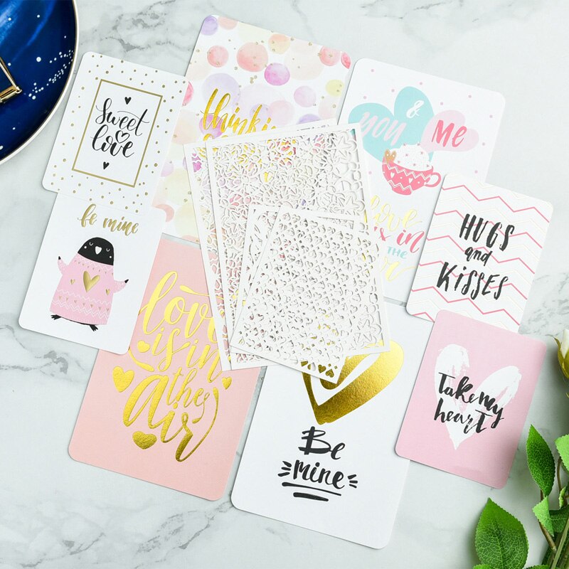 YPP CRAFT 12pcs Single-side Printed Cardstock Die Cuts for Scrapbooking/Card Making/Journaling Project DIY