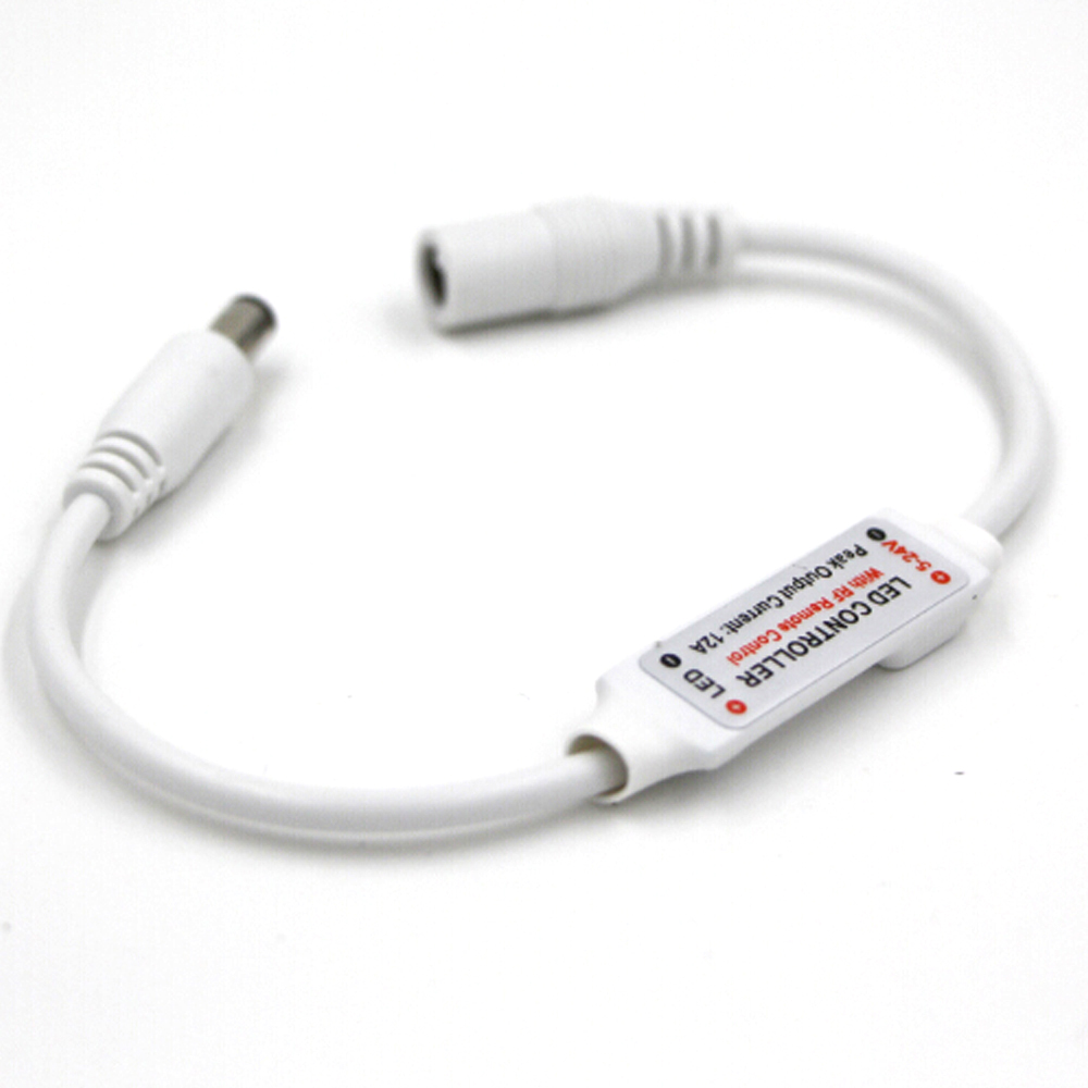 Led Dimmer DC5-24V 12A Mini Wireless Rf Controller 11Keys Rf Afstandbediening Voor 5050/3528 Enkele Kleur Led Strip Flexibele licht
