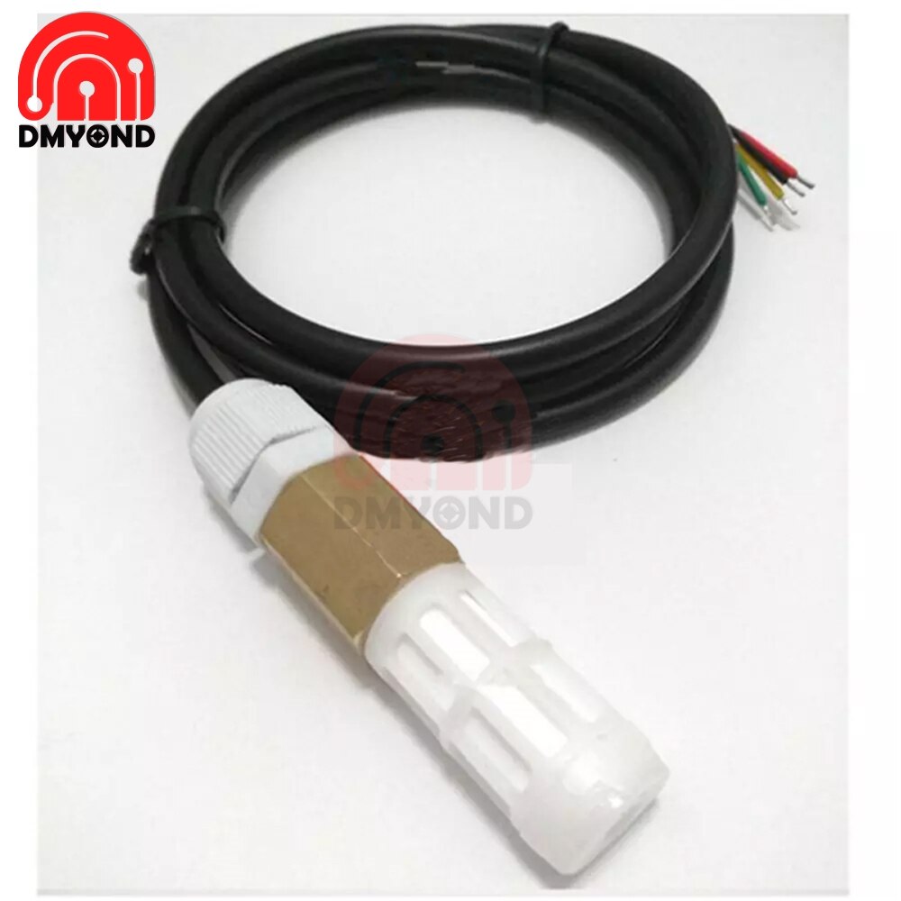 SHT20 Temperature Humidity Sensor High Temperature Copper Sintering & PE waterproof probe Soil Moisture SHT20 Sensor module