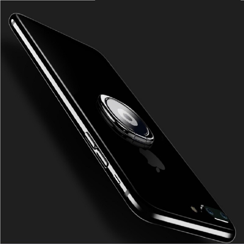 Luksus finger ring holder 360 graders mobiltelefon smartphone finger holder til iphone 8 7 6 samsung  s8 ipad tablet