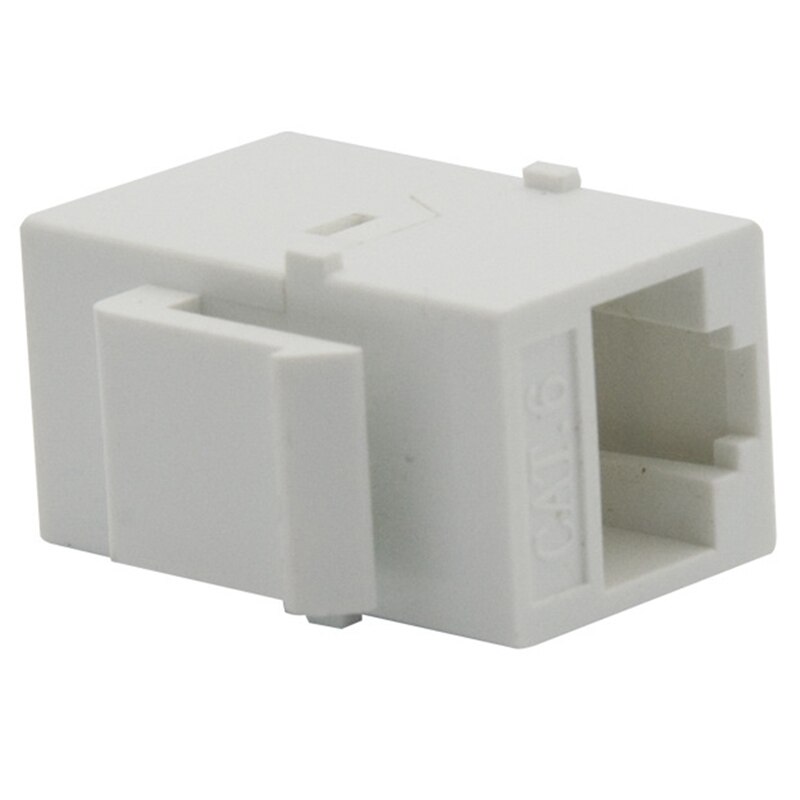Cat6 Keystone Coupler Jack,RJ45 Network Cable Female to Female Jack - 20 Plus 1 Pack