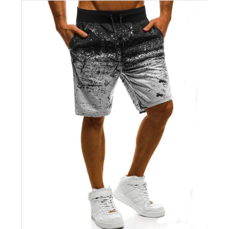 Printing Beach Shorts Men Slim Fitness Beachwear Swimming Shorts for Man Running Sports Swim Suits Summer Sea Surf