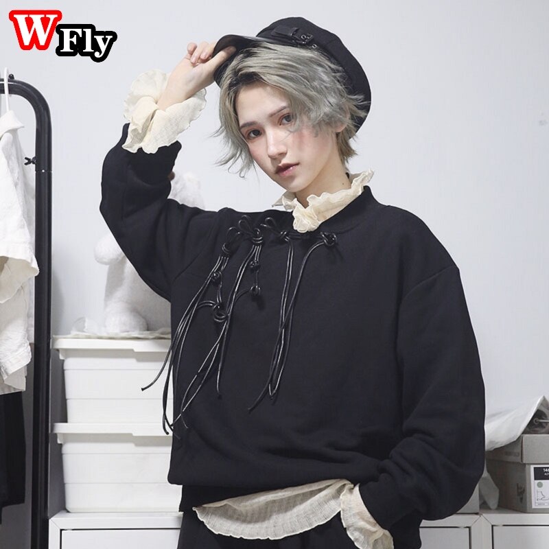 Gorro gótico japonés para hombre y mujer, Boina Punk de cuero con hebilla decorativa, sombrero gótico de Lolita, Cosplay, sombreros oscuros hechos a mano, gorras de vendedor de periódicos