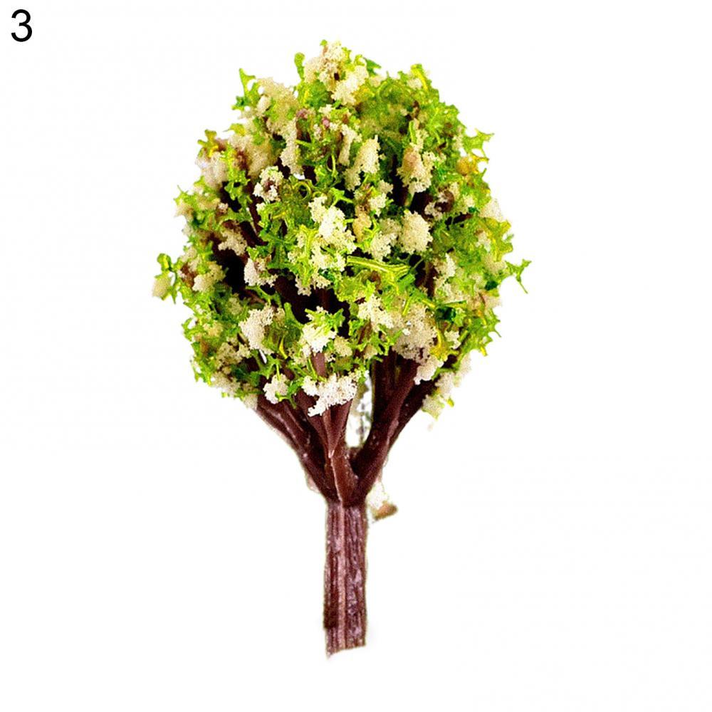 Artificial Pink Tree Willow Miniature Fairy Garden Home Houses Decoration Mini Craft Micro Landscaping Decor DIY Accessories: 03