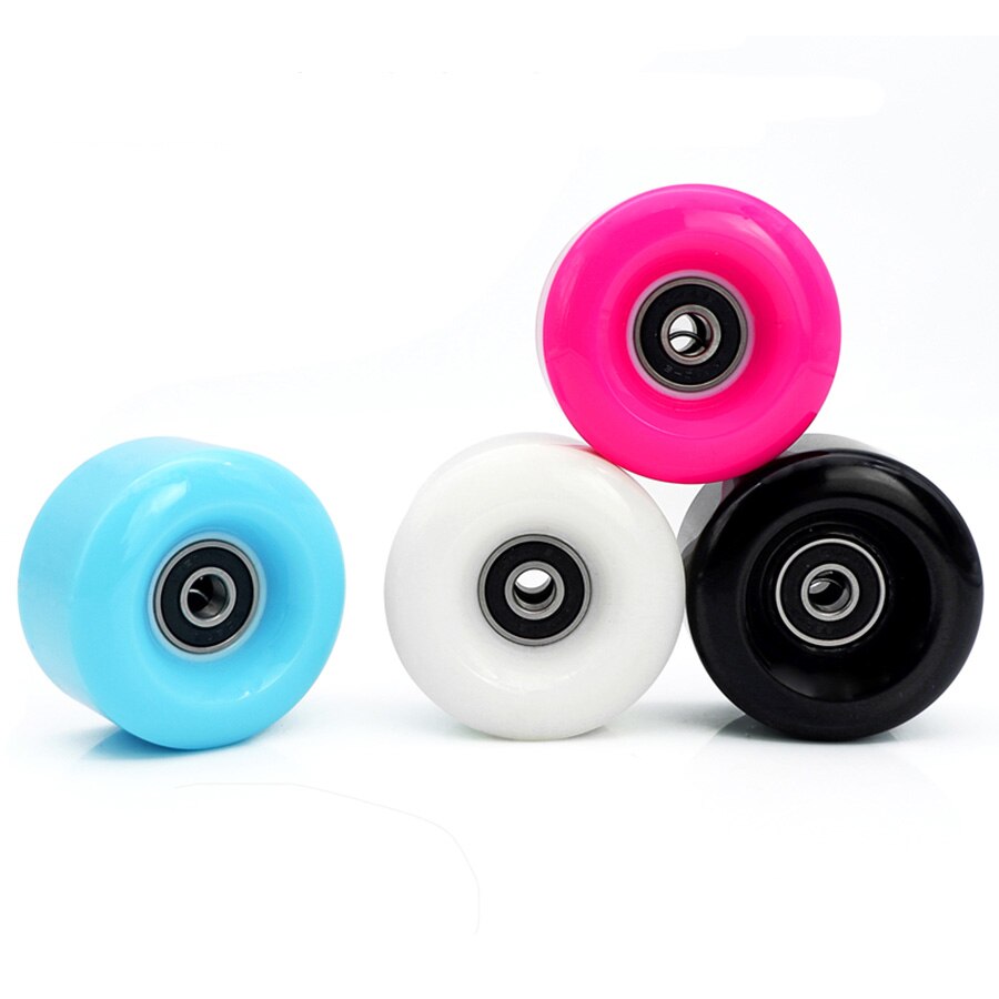 80%  highresponse rulleskøjter hjul med 608 lejer 58mm quad skating dæk 82a til indendørs udendørs dobbelt linje patines